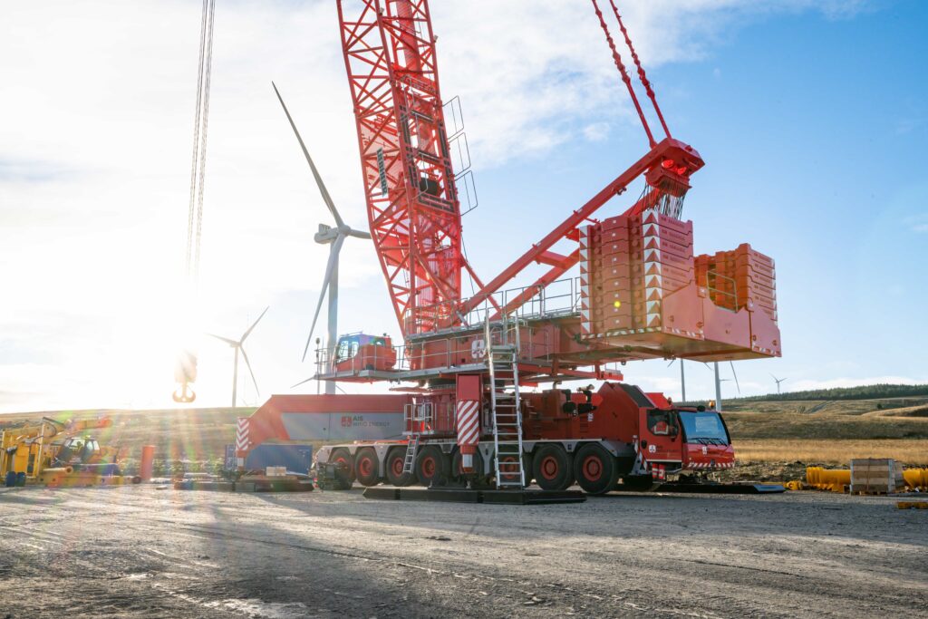 Liebherr LG 1750 lattice boom mobile crane